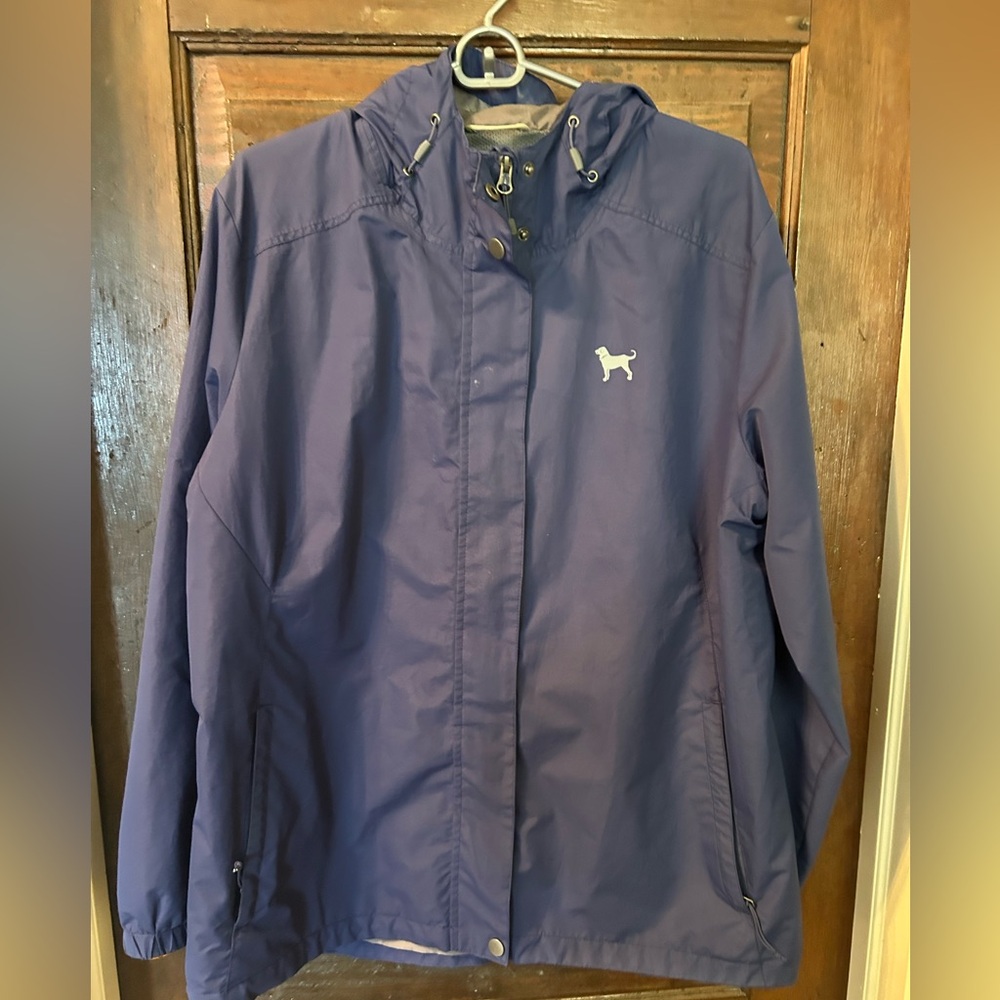 The Black Dog Blue Weather Shield Rain Jacket